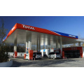 Space Frame Steel Structure Gas Station Canopy Design